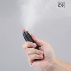 Lulupack travel perfume bottle 8ml twist-up mechanism enabling mess-free spraying