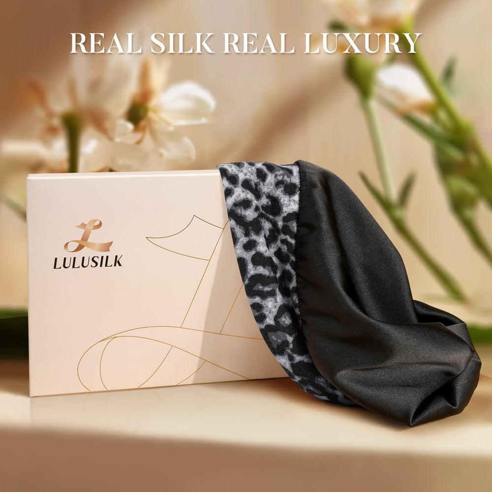 LULUSILK silk cap in multiple colors matching outfits and style