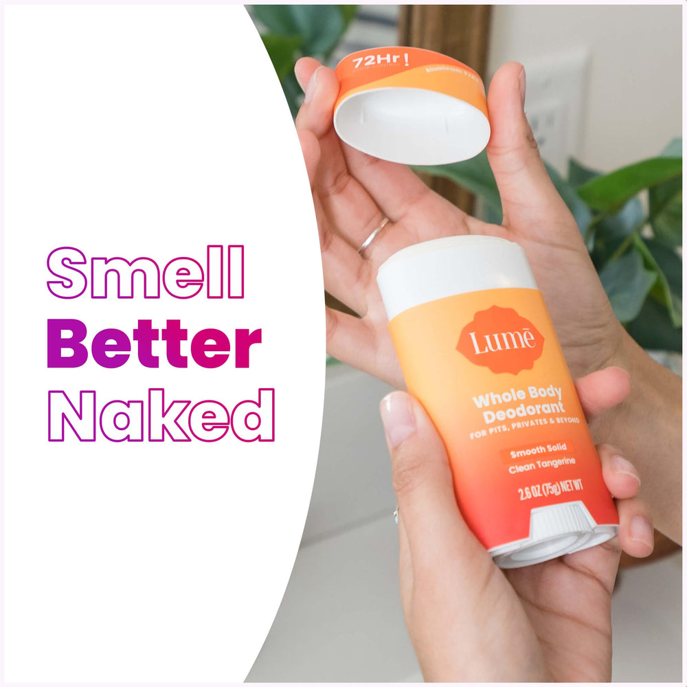 Lume aluminum-free and baking soda-free formula for sensitive skin