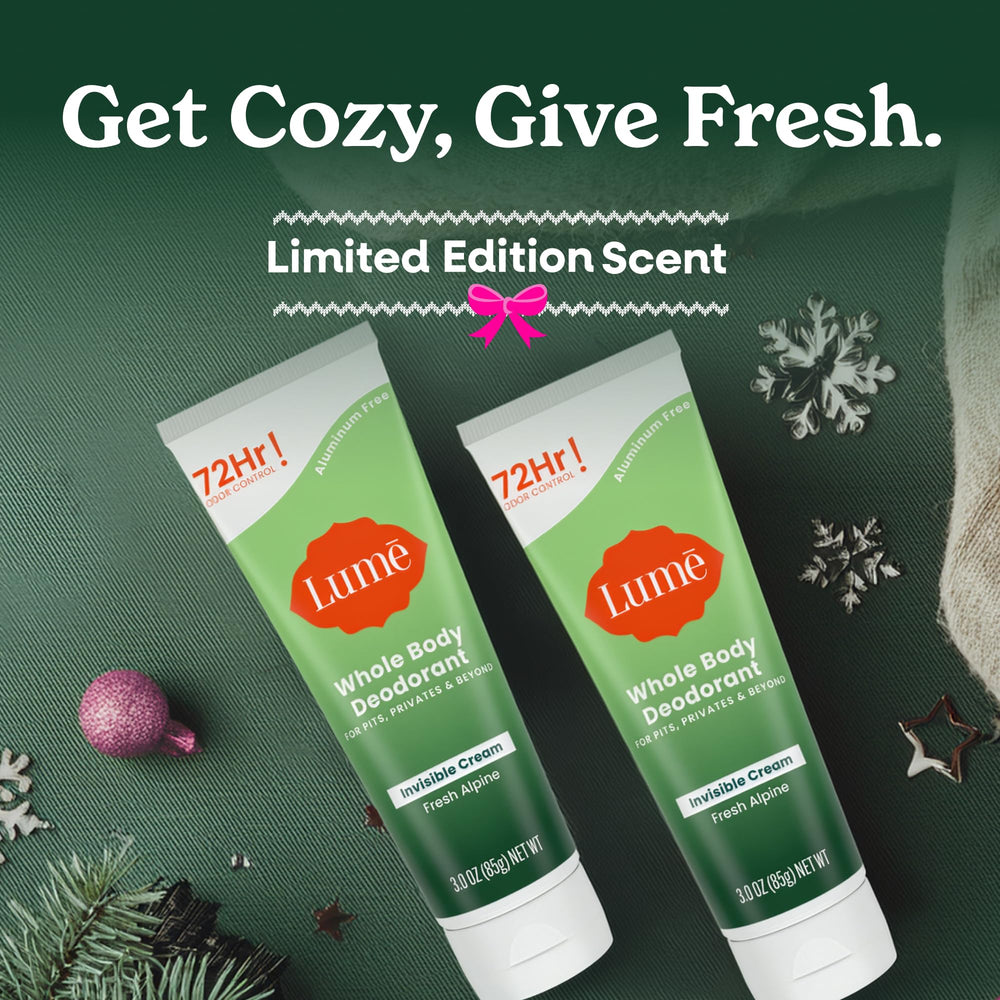 Lume used on feet for daily odor control and comfort