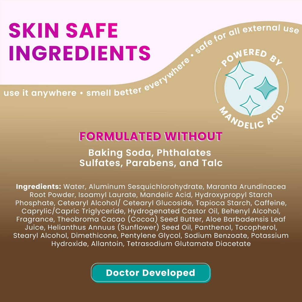 Lume pea-size amount texture demonstrates lotion-like rub-in and skin-friendly formula.