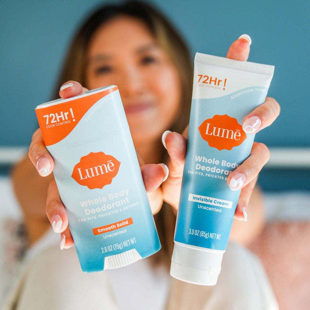 Lume deodorant wipes pack ready for quick refreshes