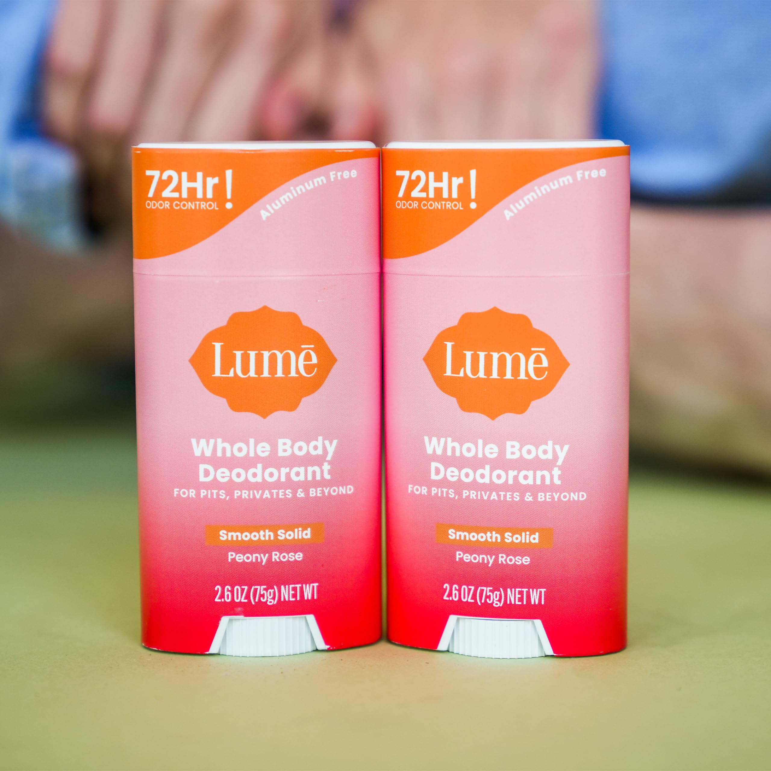 Lume 2-pack for ongoing odor protection and value.