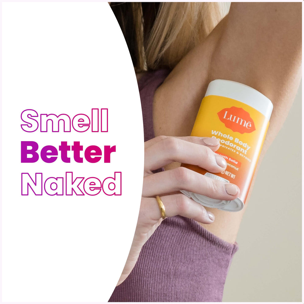 Lume boxed packaging on shelf signals trusted odor control.