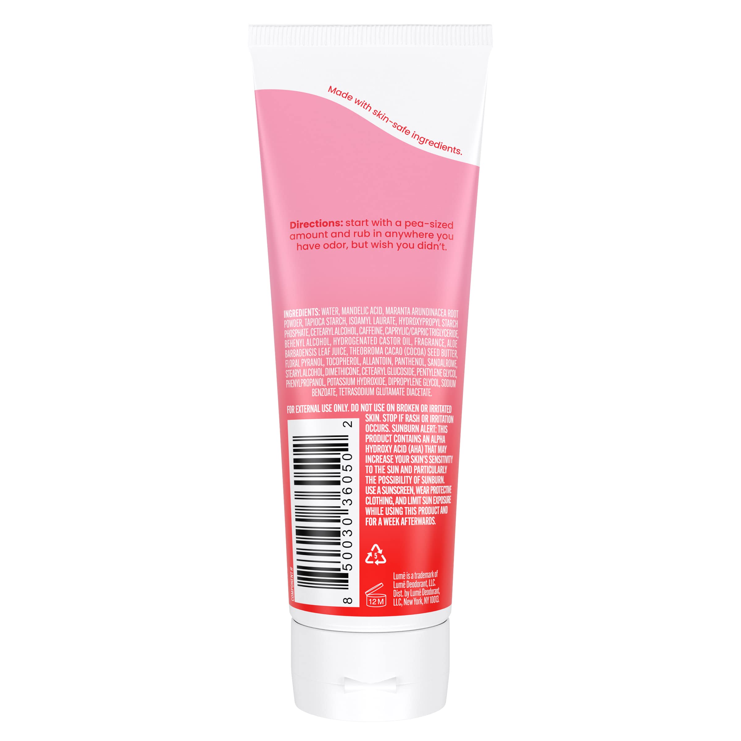 Lume Peony Rose skin-tone-evening preview for sensitive areas.