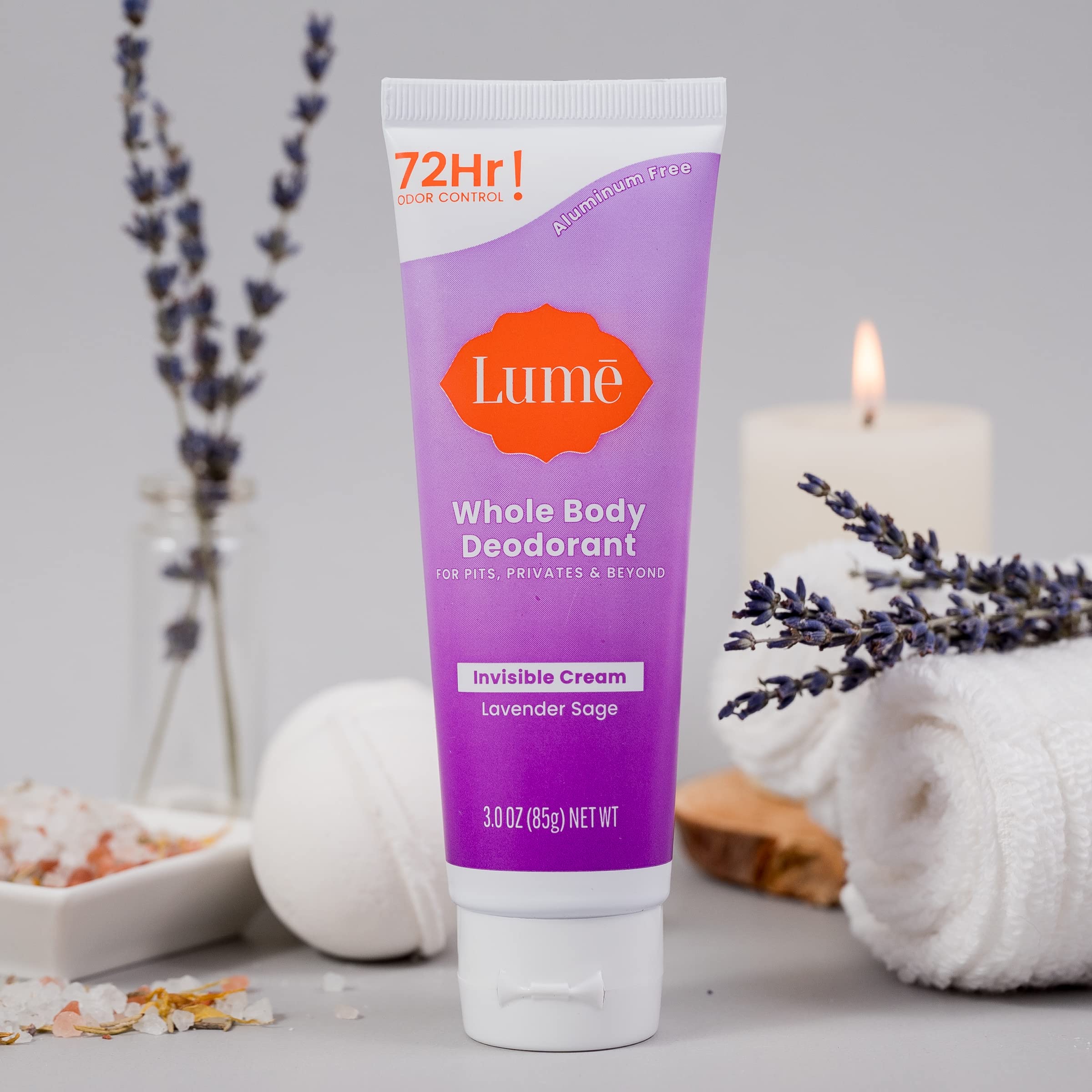 Lume odor defense for pits and beyond in one product.