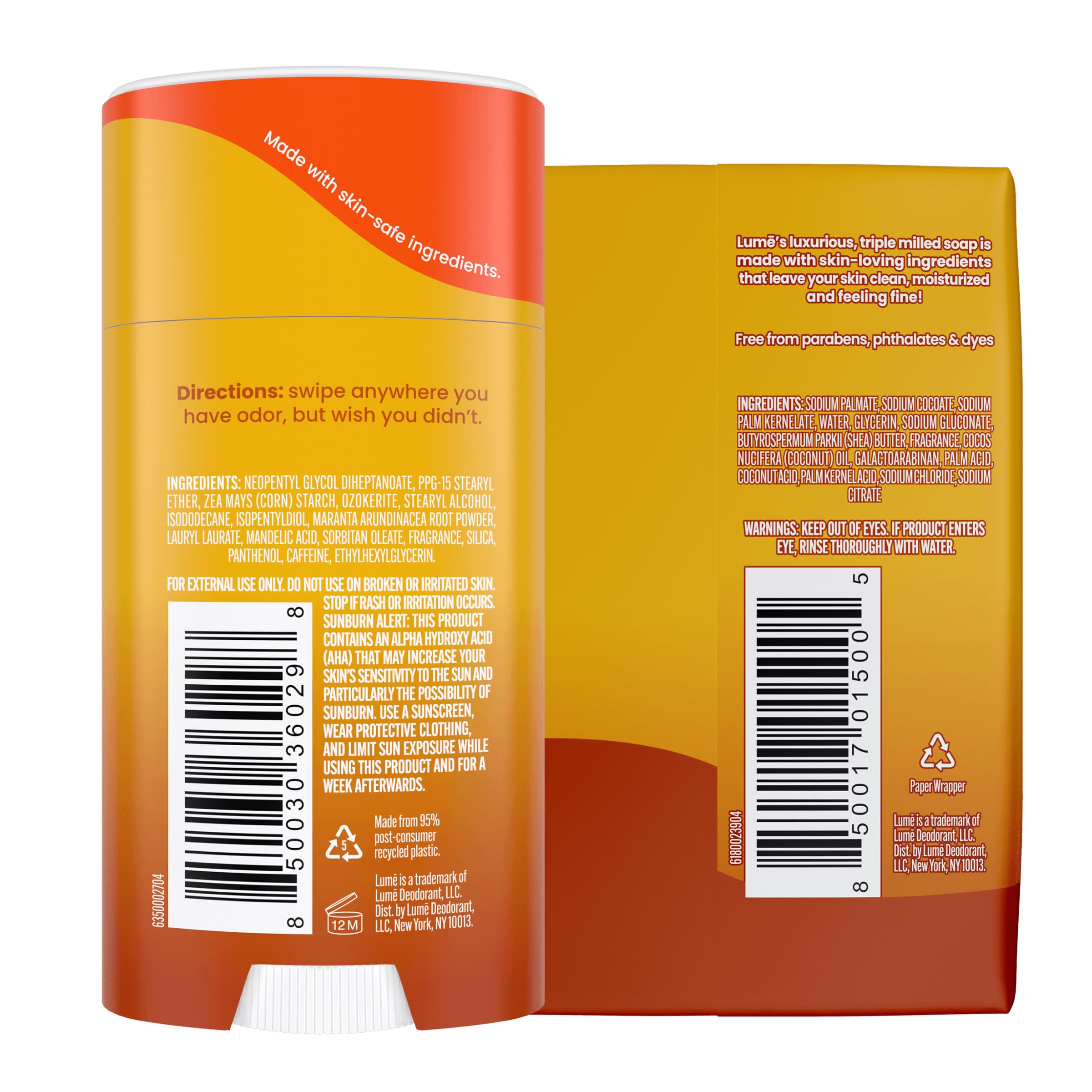 Lume smooth-glide application demonstrates easy, even coverage.