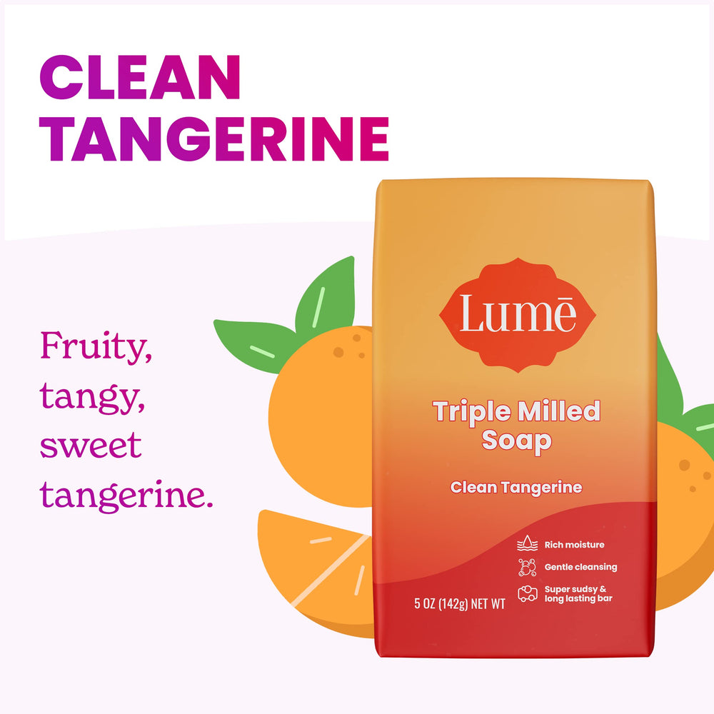 Lume triple-milled bar soap luxurious-lather close-up highlights dense suds ideal for shaving