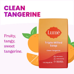 Lume triple-milled bar soap luxurious-lather close-up highlights dense suds ideal for shaving