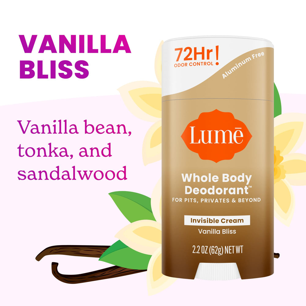 Lume underarm odor-control application shot illustrating discreet use.