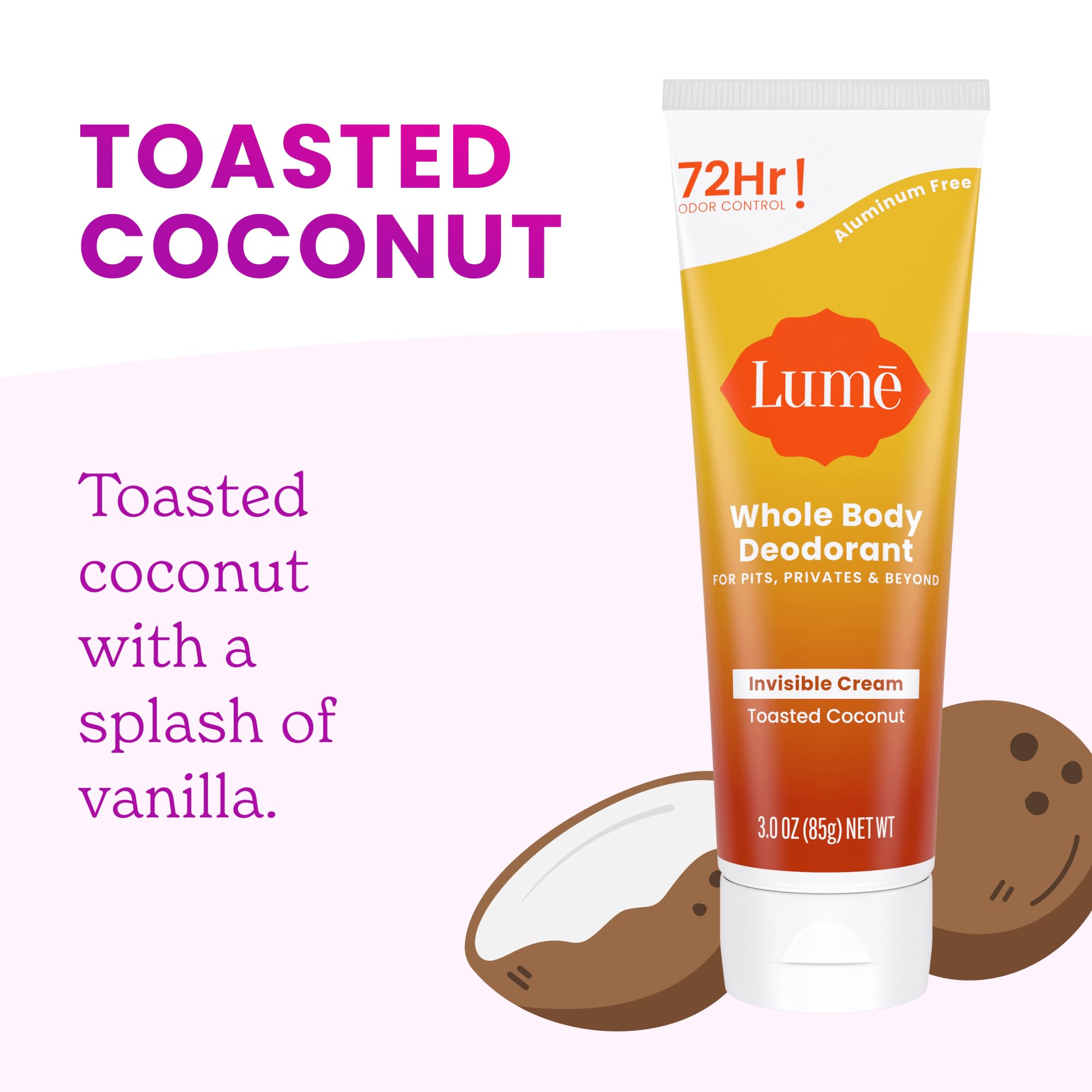 Lume Feet odor-control usage keeps feet fresher longer.