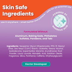 Lume Lavender Sage application-glide showing easy, skin-friendly glide.