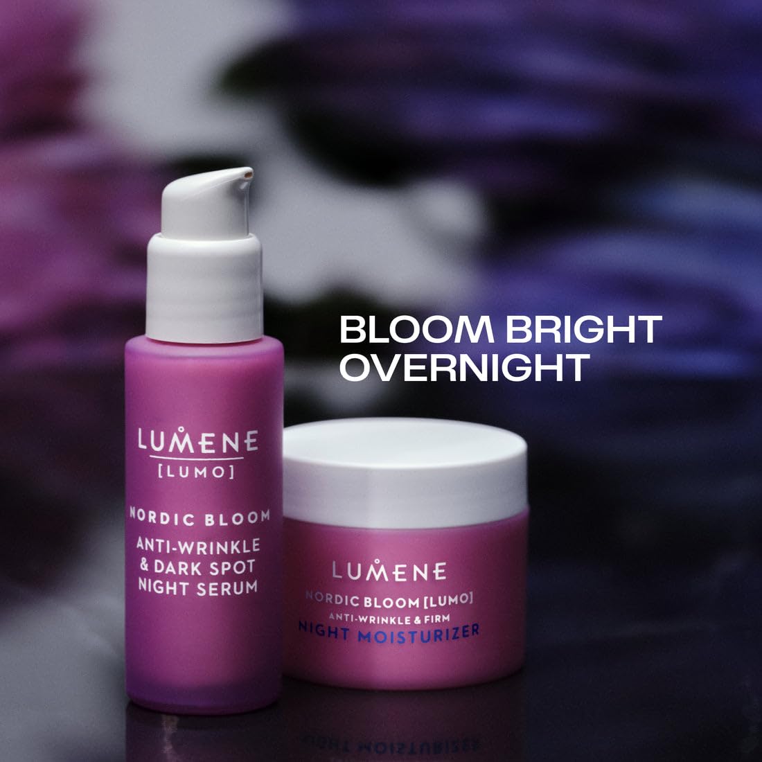 Lumene Nordic Bloom Lumo recyclable packaging exterior box under circular beauty mission