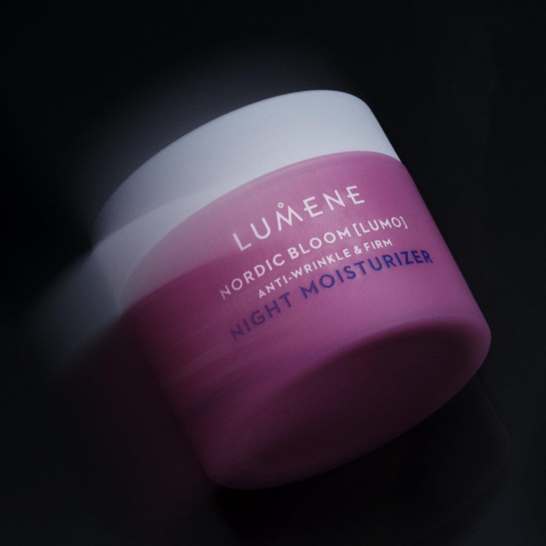 Lumene Nordic Bloom Lumo pre-retinol complex illustration hints at gentle line-softening benefits