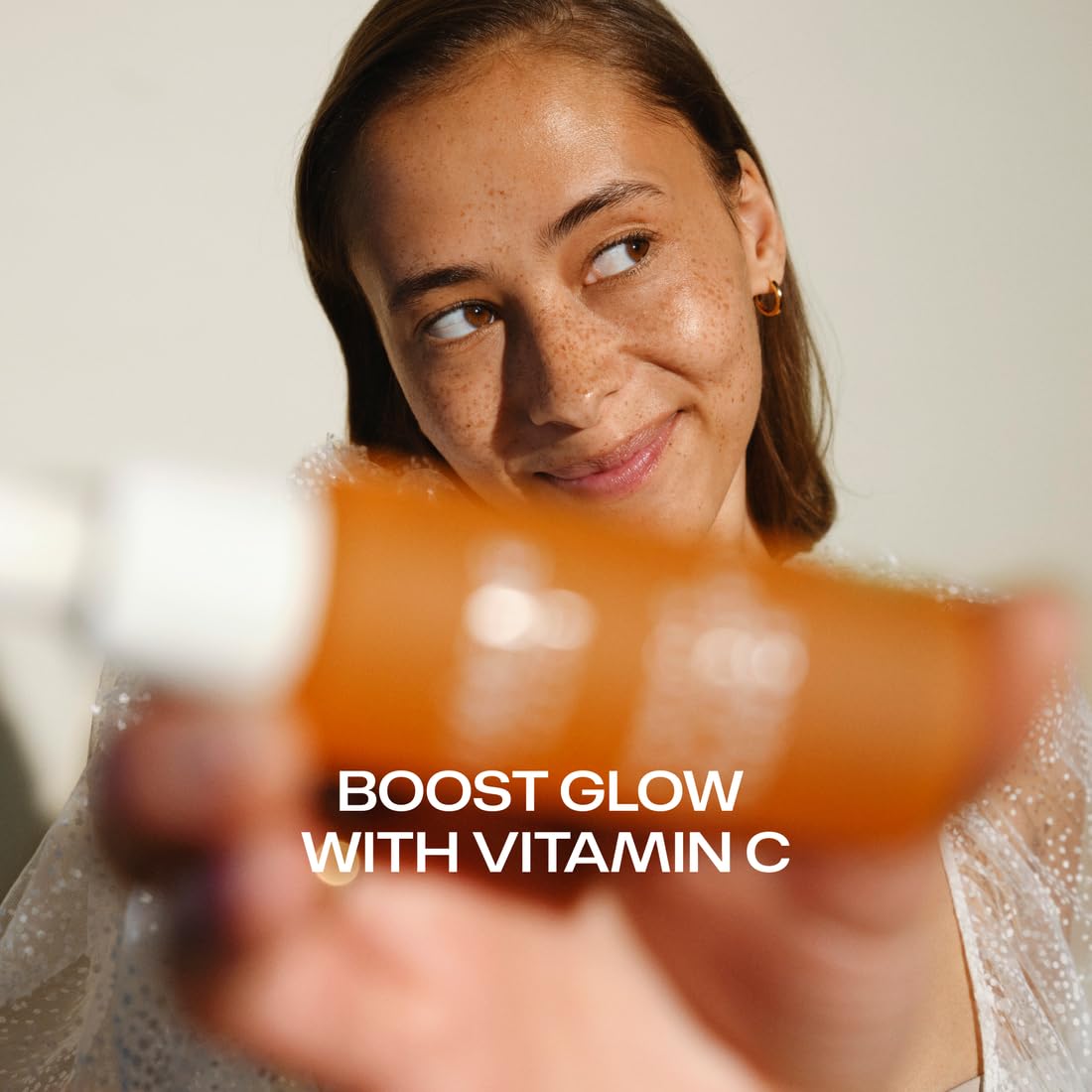 Lumene Nordic-C Valo Glow Boost before-after glow comparison