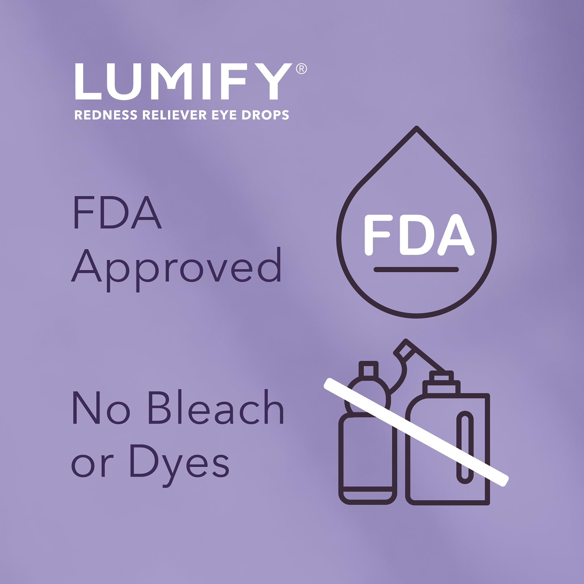 Lumify eye brightness after use showing clearer, radiant appearance.