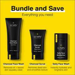 Lumin Smooth Operator Detox charcoal scrub jar exfoliates for smoother texture