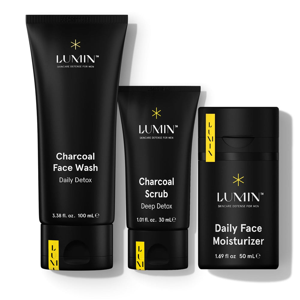 Lumin Smooth Operator Detox face wash bottle cleanses and refreshes skin