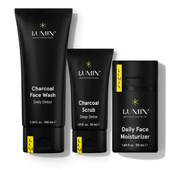 Lumin Smooth Operator Detox face wash bottle cleanses and refreshes skin