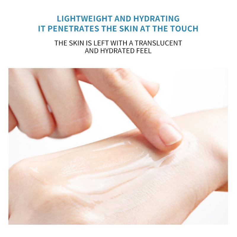 LuminaSkin All-Skin-Types label indicating versatile hydration for diverse complexions