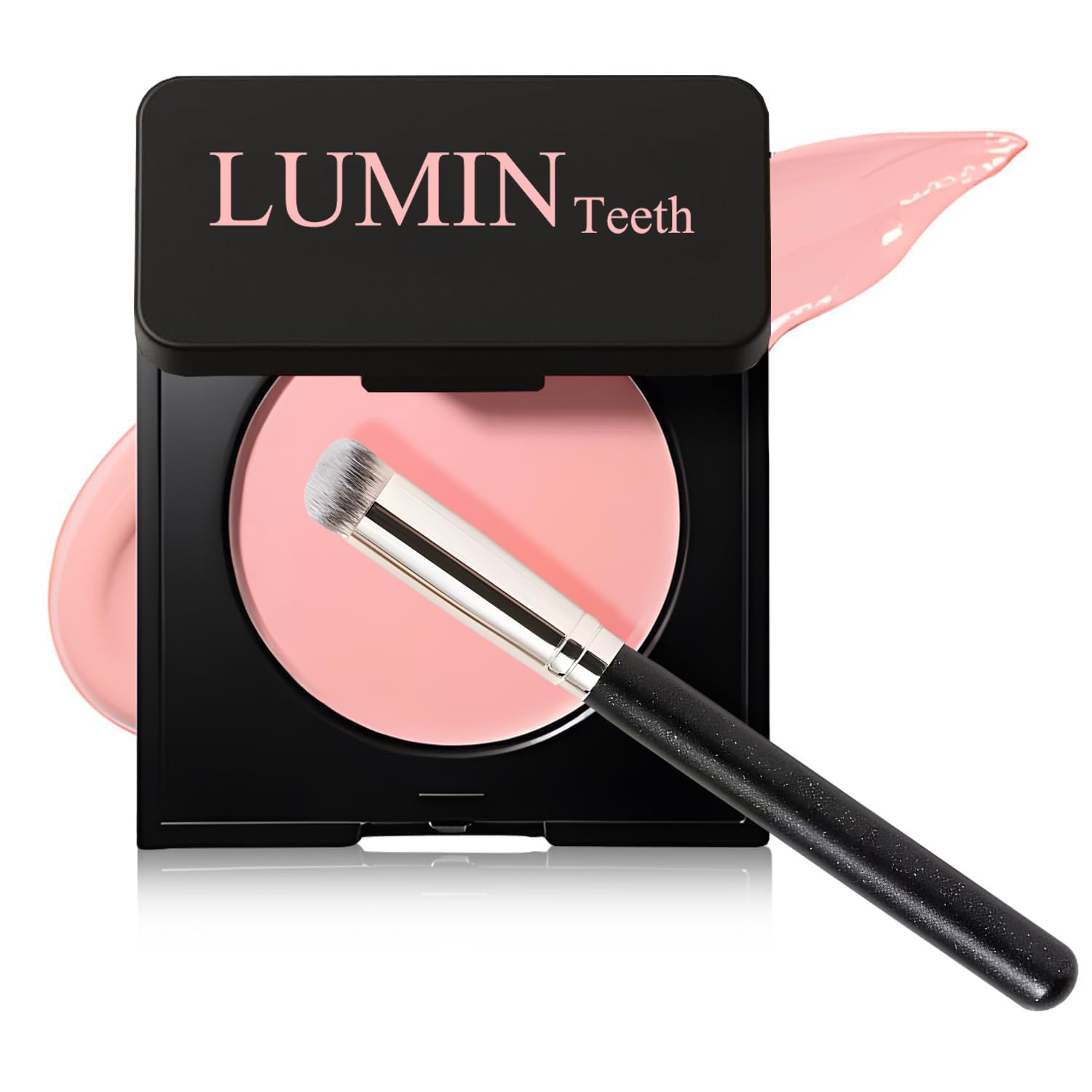 Luminoteeth Under Eye Brightener with built-in brush for precise, fast application and glow.