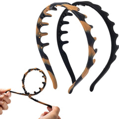 Lumitrail silicone comb headband with durable flexible design for daily wear