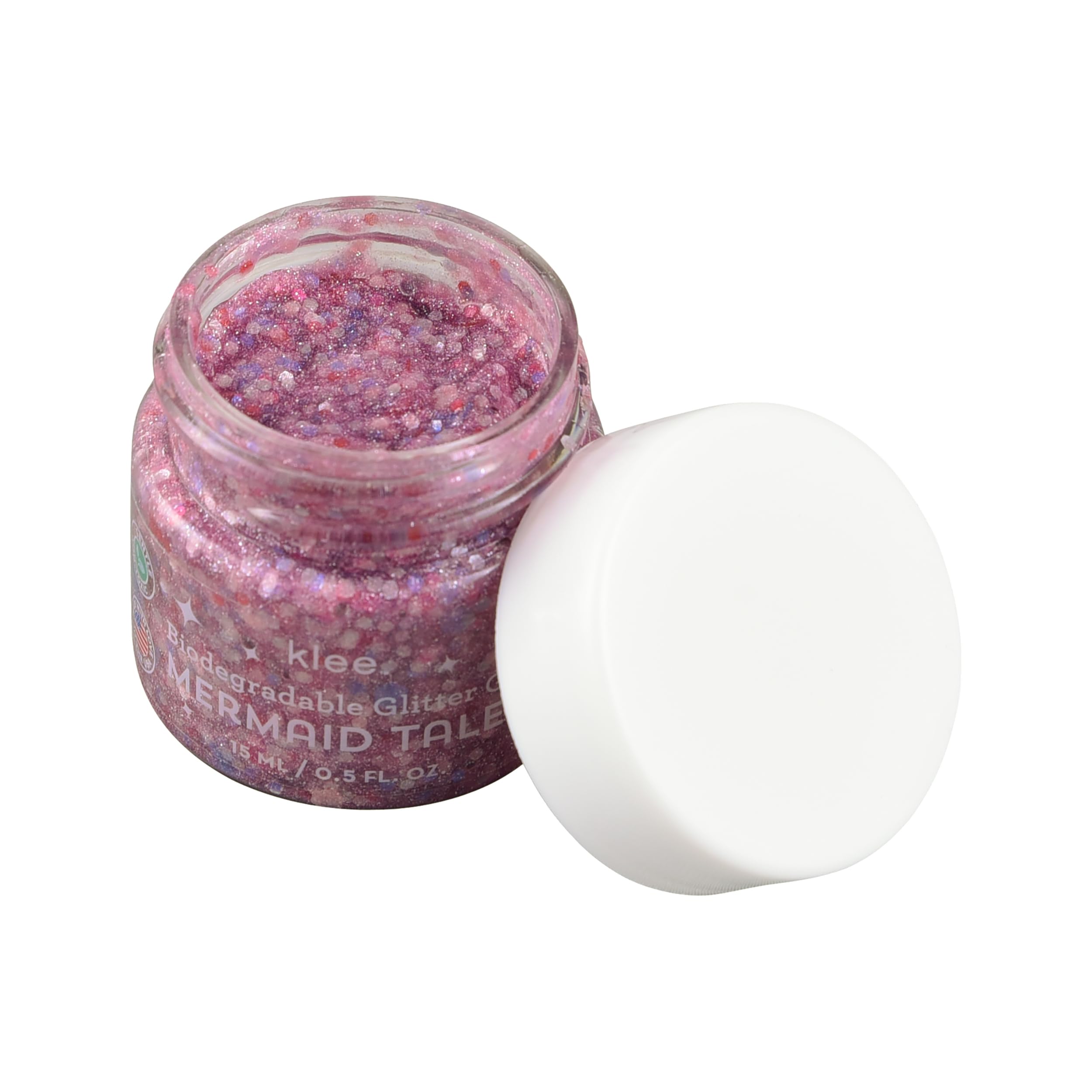 Luna Star Klee Ultimate Makeup Kit eye shadow applicator and rainbow blush brush included for easy application