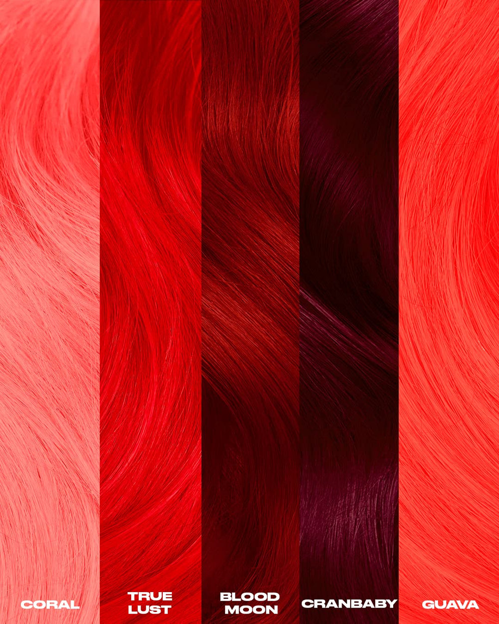 Lunar Tides before-after look highlights dramatic color transformation with semi-permanent color.