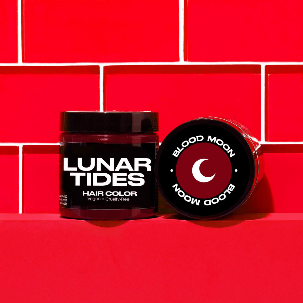 Lunar Tides foam application demonstrates smooth, even color delivery.