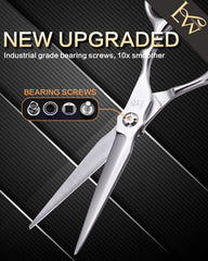 Lunwenksc concave self-sharpening blade closeup shows durable edge that refreshes with use