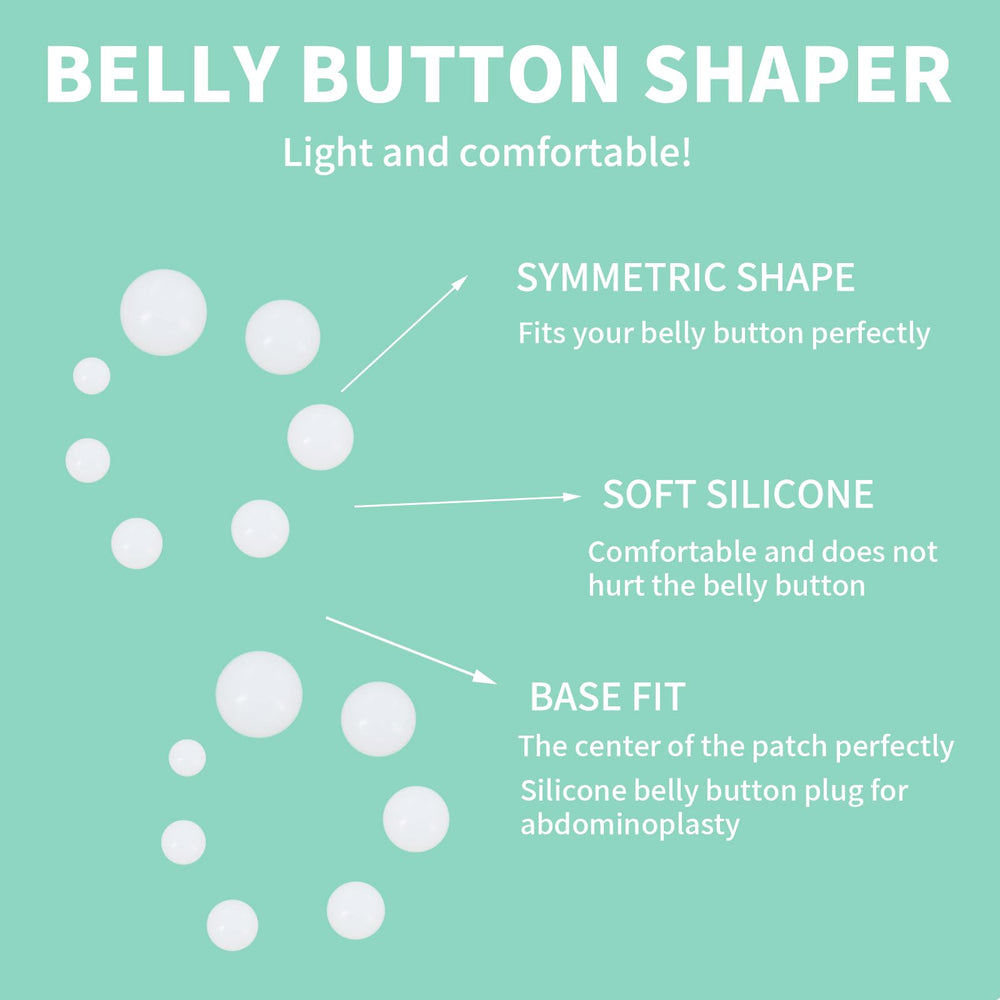 LUODAKA sizes range for versatile navel fit after surgery.