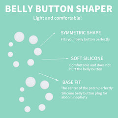 LUODAKA sizes range for versatile navel fit after surgery.