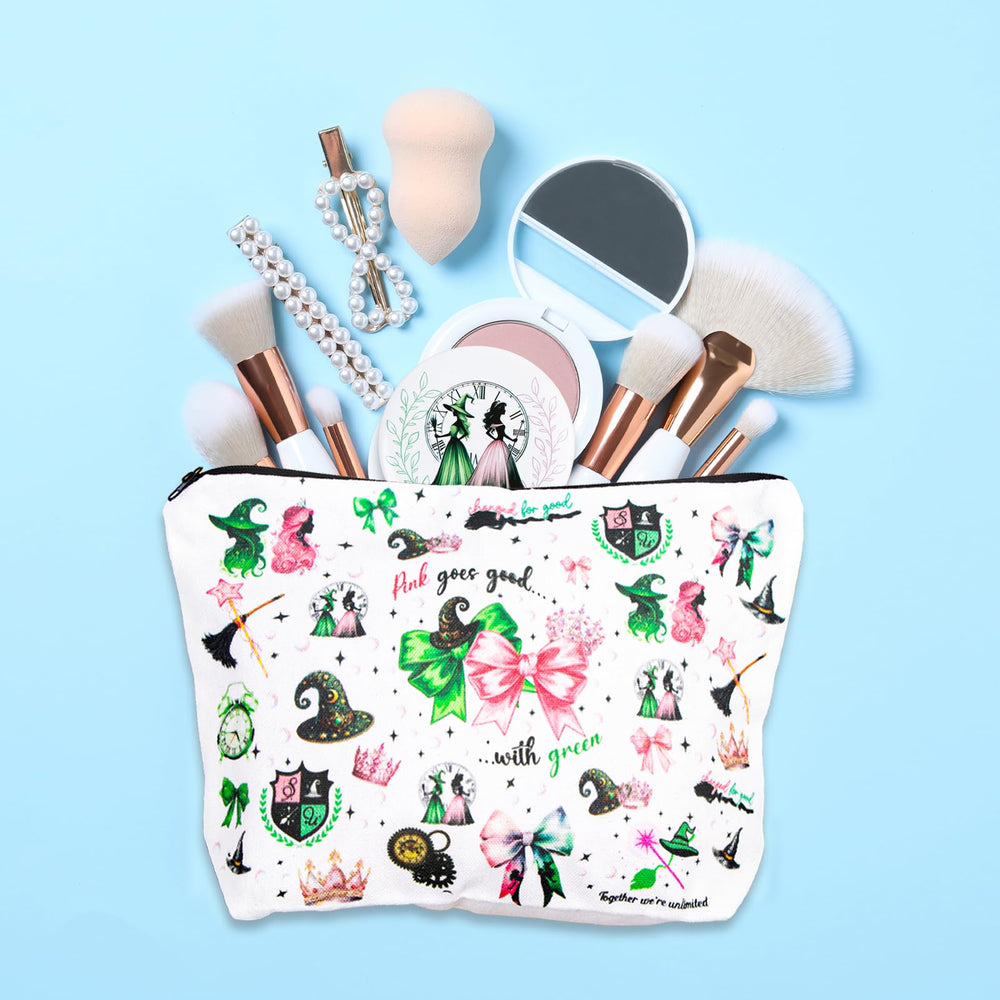 LUOHECAM compact mirror artwork highlights character art.