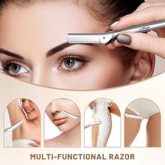 LuottsCare 10 refill blades for continuous precision dermaplaning sessions.