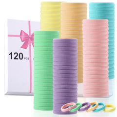 LuSeren 120pcs hair ties in premium gift box for easy gifting.