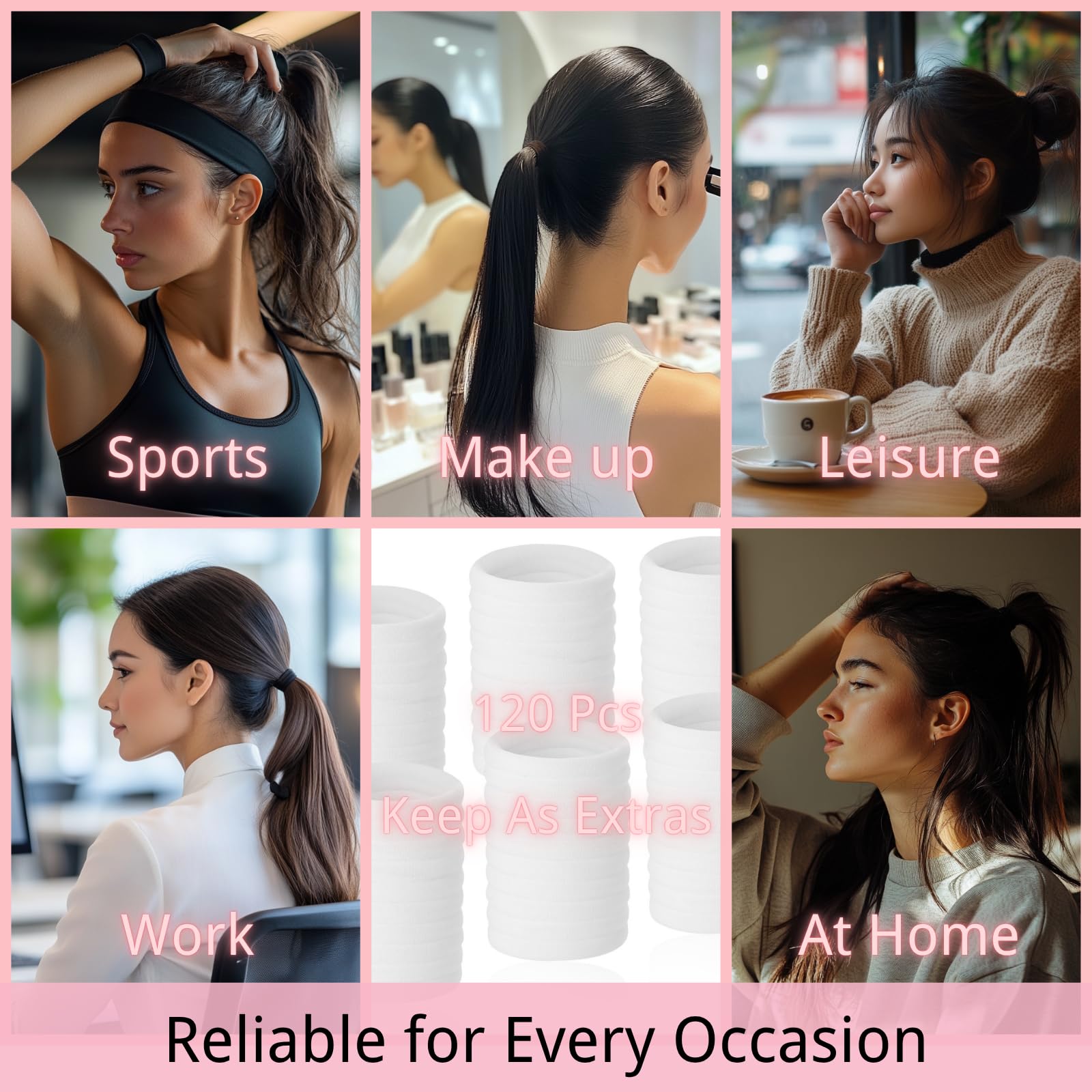 LuSeren easy-application hair ties simplify morning routines