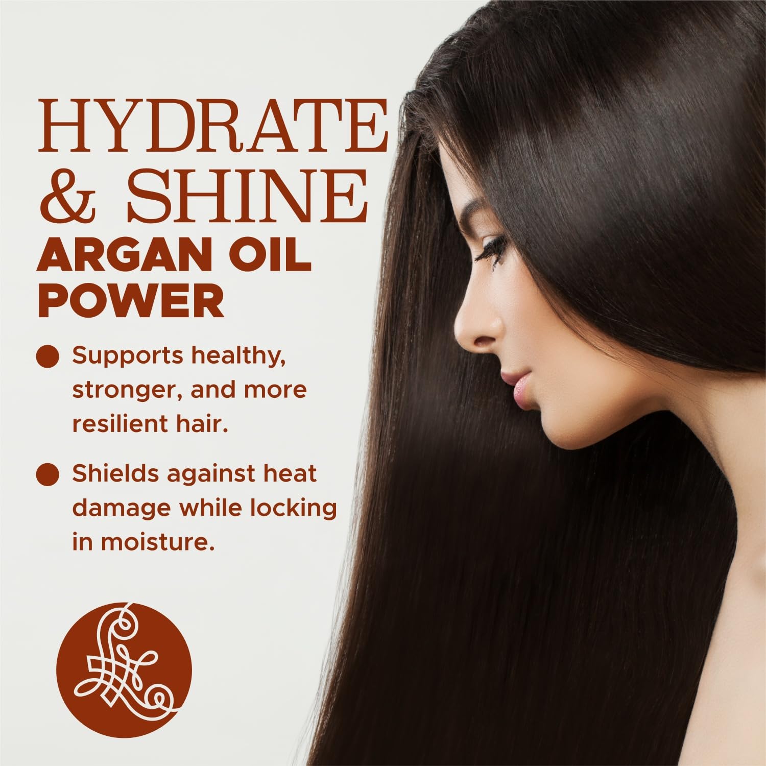 Luseta Argan Oil Hair Mask applying on damp hair during 5 minute conditioning