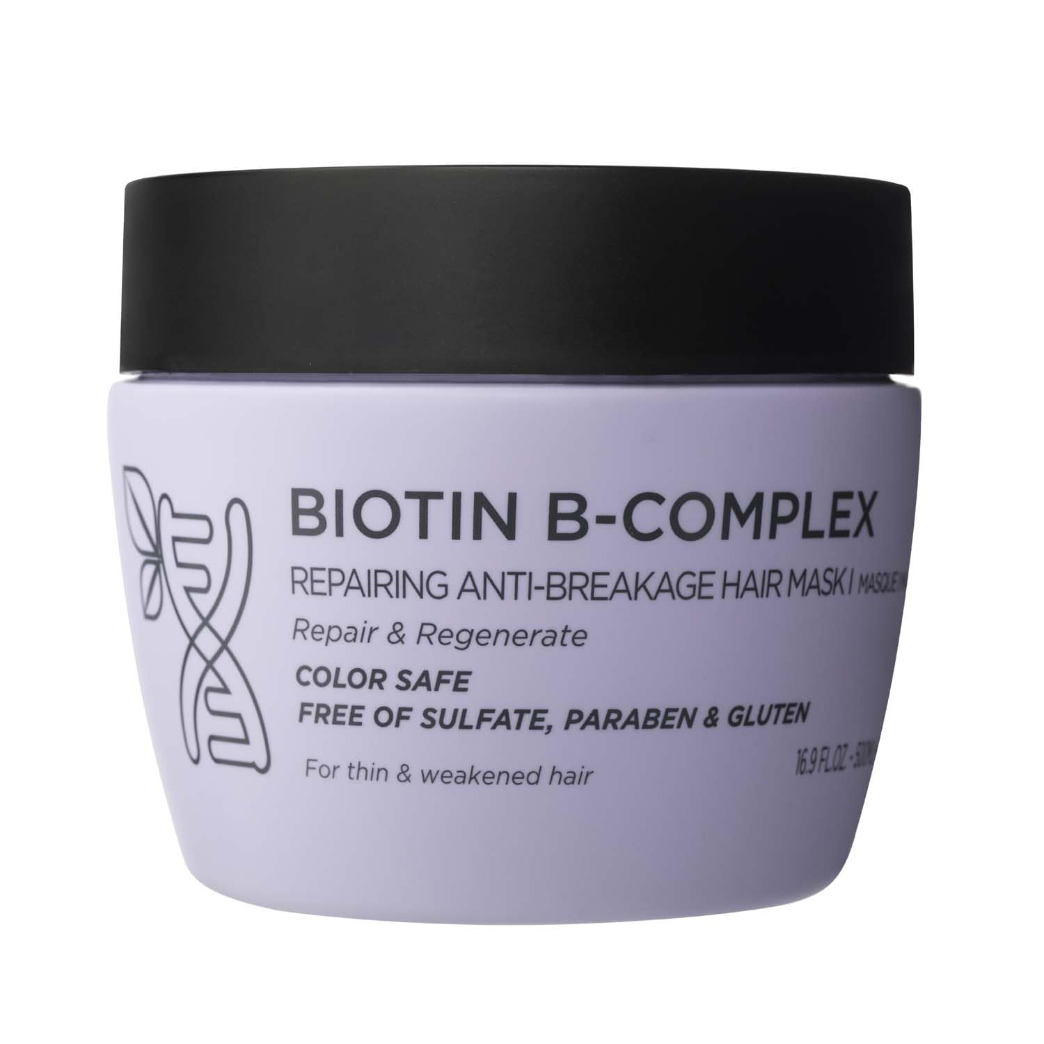 Luseta Biotin B-Complex Hair Mask bottle for deep conditioning and growth support