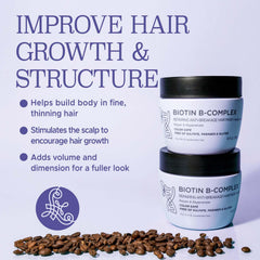 Luseta Biotin B-Complex Hair Mask caffeine oil detail hints at scalp circulation support
