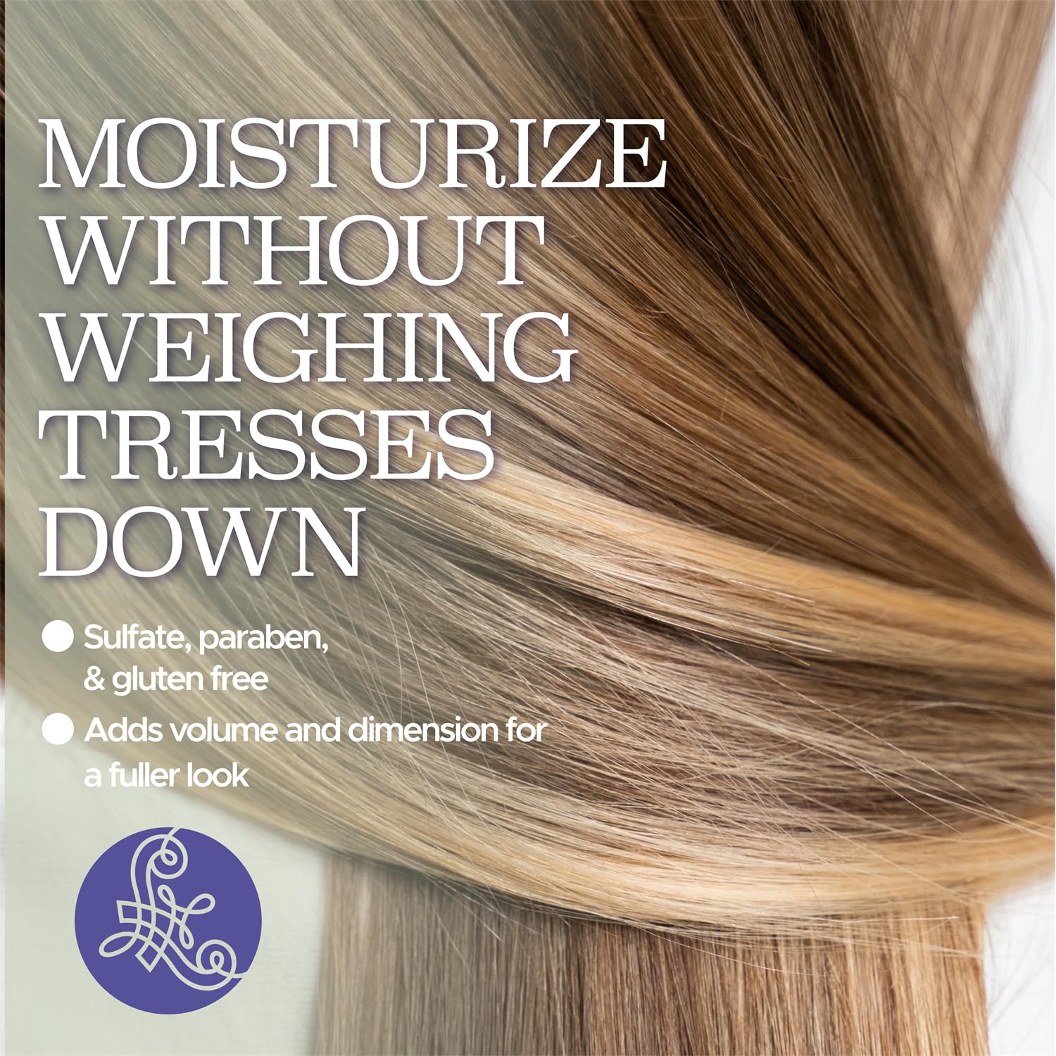 Luseta Biotin B-Complex Shampoo ingredients close-up highlight biotin caffeine and argan oil benefits.