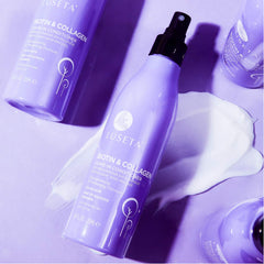 Luseta Biotin Leave-In Conditioner on damp hair delivers smoother, softer strands.