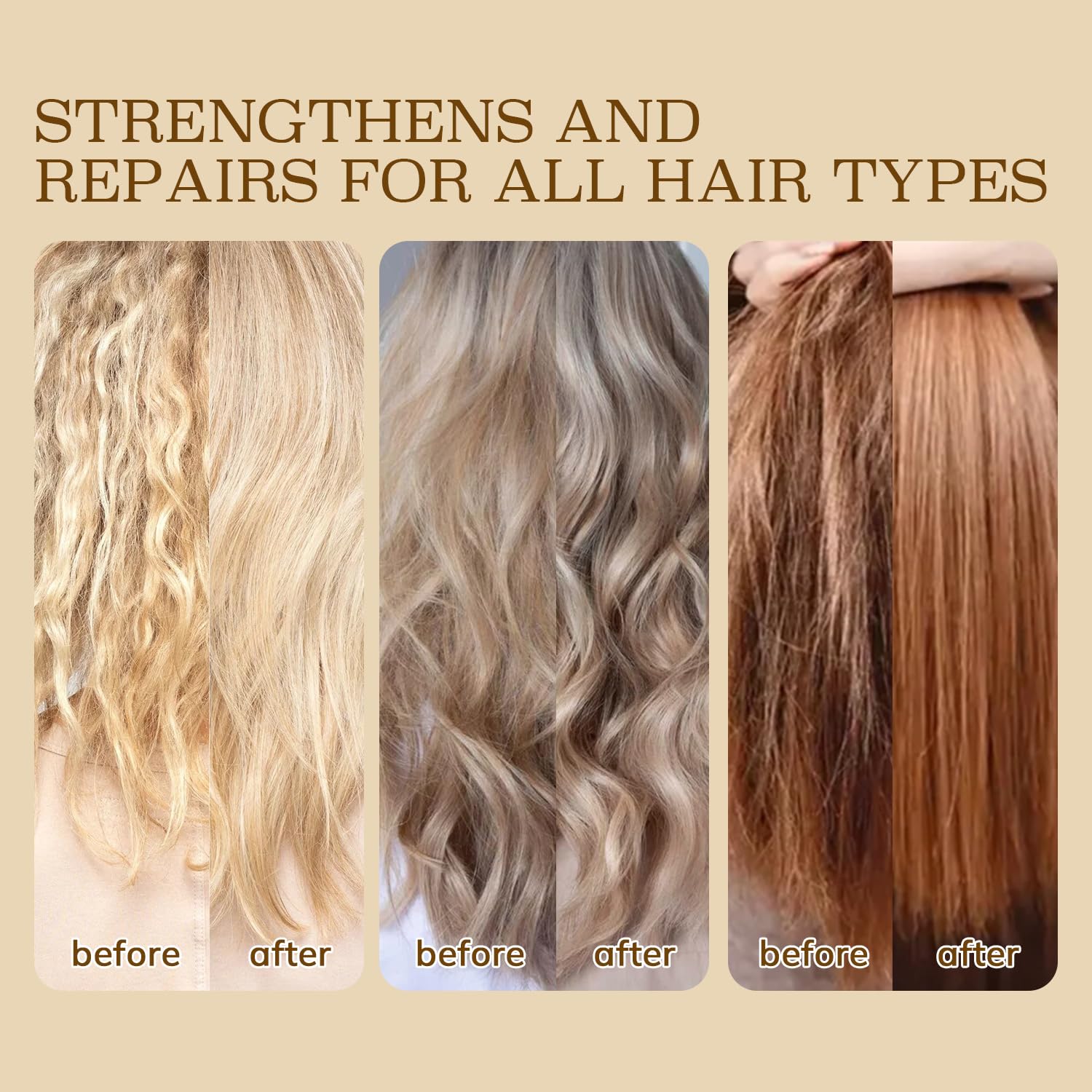 Luseta bonding shampoo and conditioner pack showcases bond-building shine.