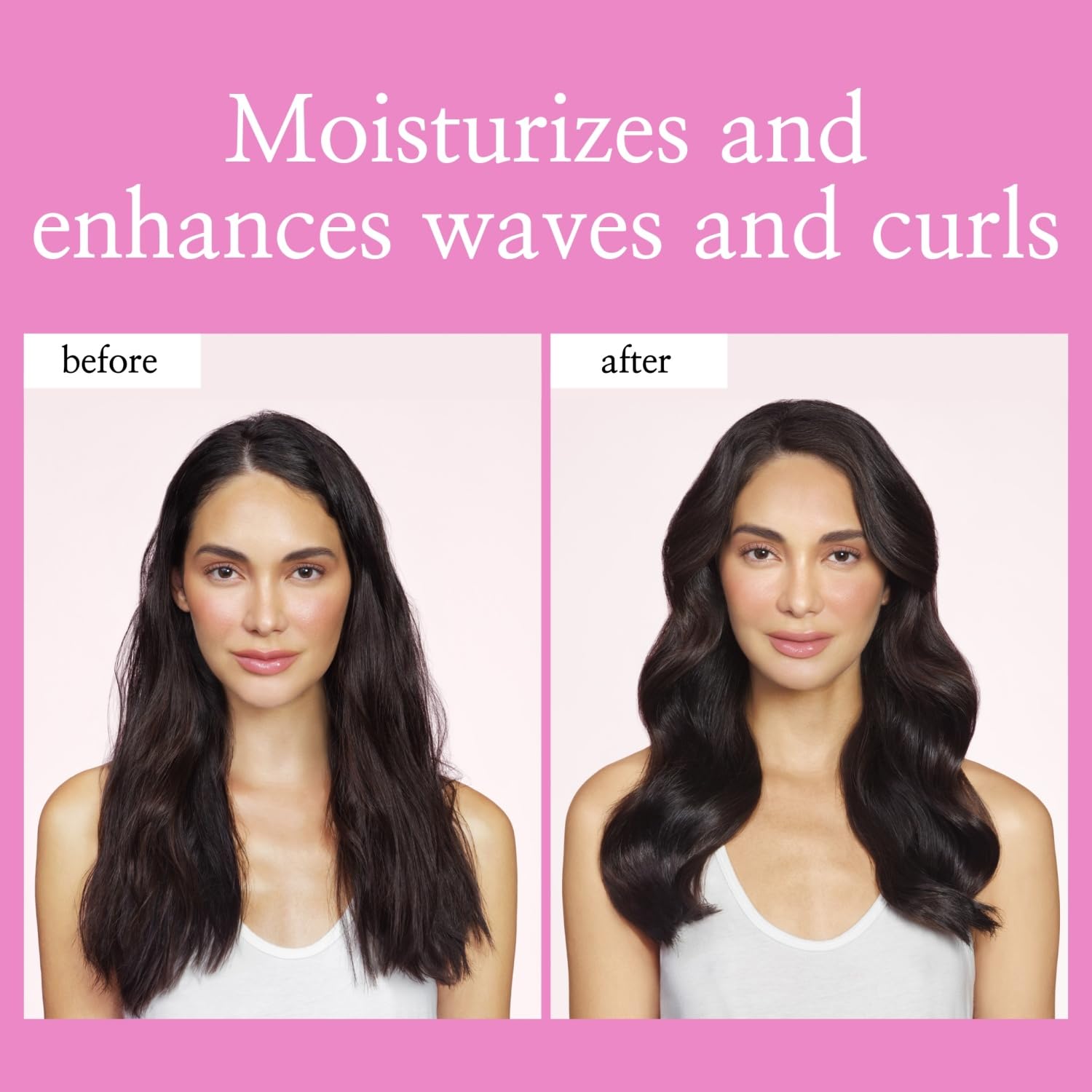 Luseta Curl Defining Cream with coconut oil close-up ingredient highlights moisture.