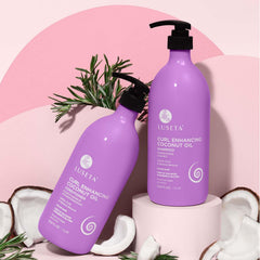 L LUSETA Curly Conditioner bottle delivers deep moisture for soft, defined curls and detangling.