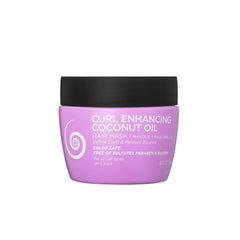 L LUSETA curly hair mask bottle shows deep hydration for defined curls.
