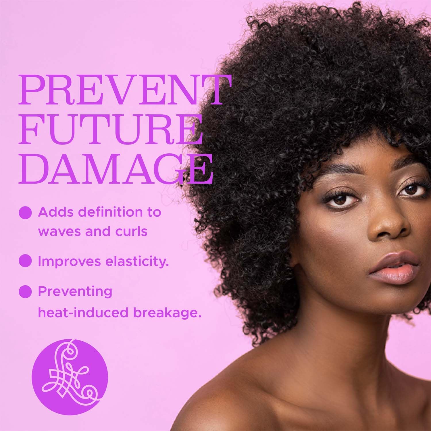 Luseta Hair with smooth shine after heat styling.