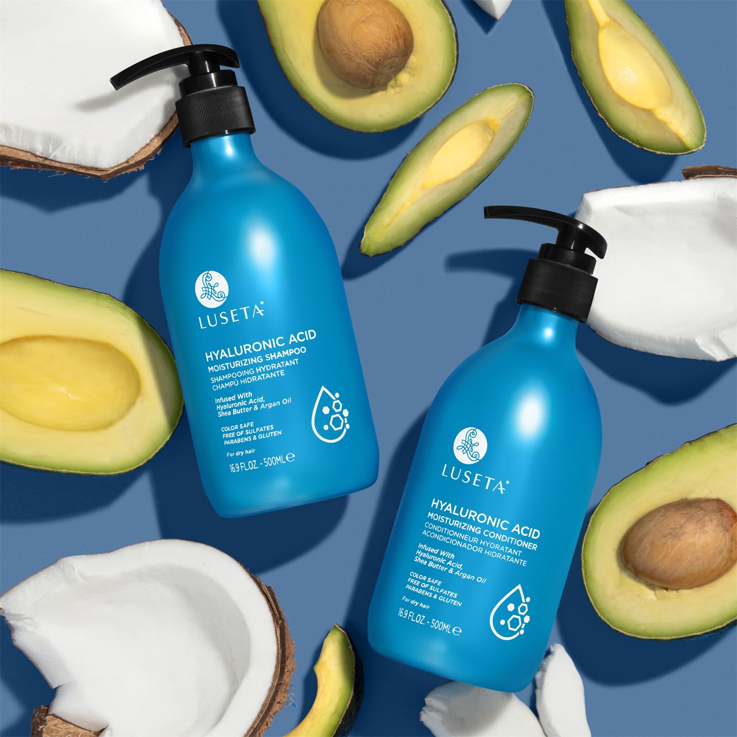 Luseta hair shine and silky texture demo suggests salon-like results at home.