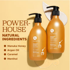 Luseta Manuka Honey conditioner creamy texture close-up reducing frizz