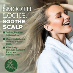 Luseta Tea Tree Mint Conditioner bottle front — detangling for smoother hair