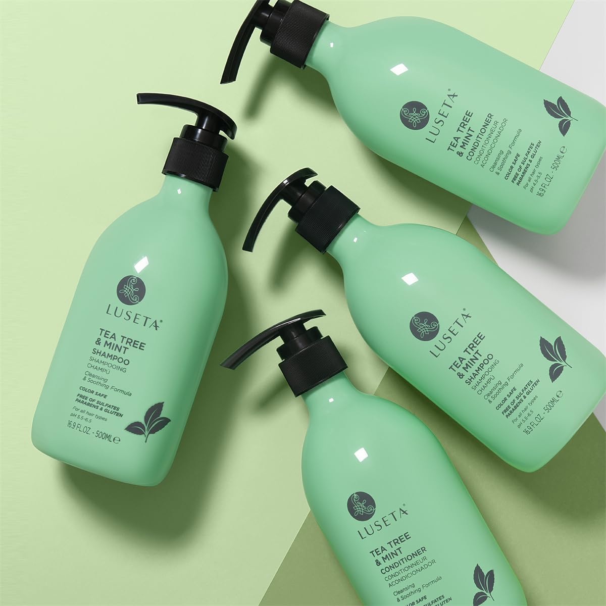 Luseta Tea Tree Mint product usage scene — for routine daily refresh